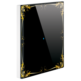 5  KenarDesenli Siyah Renk