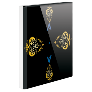 6  Orta Desenli Siyah Renk