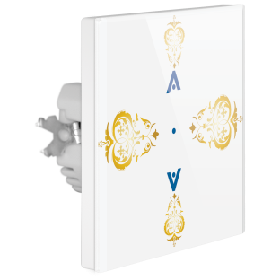 3  Orta Desenli Beyaz Renk