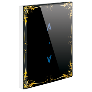 5  KenarDesenli Siyah Renk