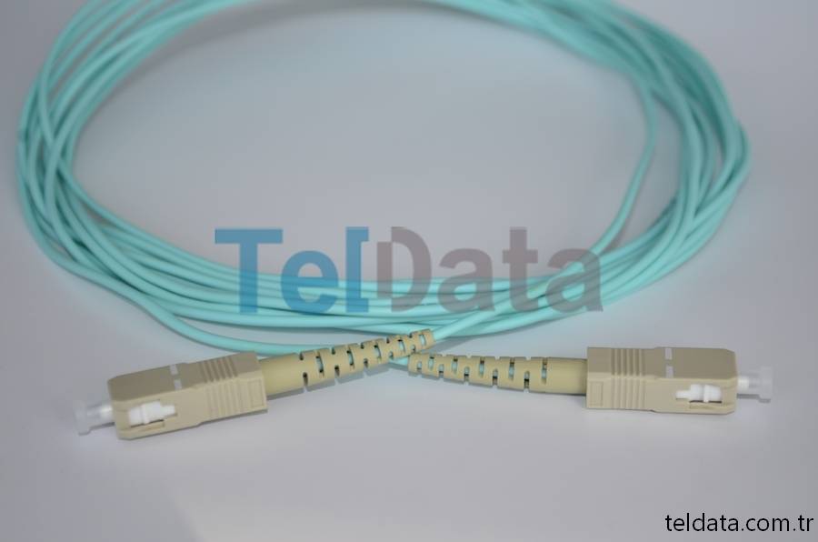 SC SC Fiber Patch Cord, MultiMode, Simplex, OM3 05