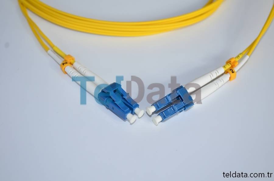 LC LC Fiber Patch Cord, Single Mode, Duplex, UPC 04