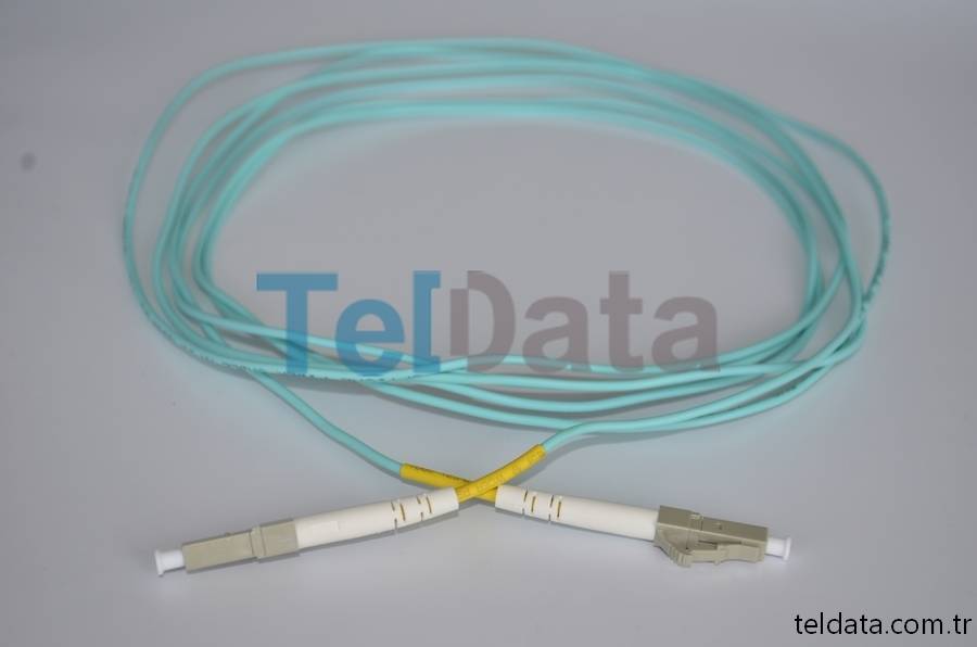 LC LC Fiber Patch Cord, MultiMode, Simplex, OM3 02