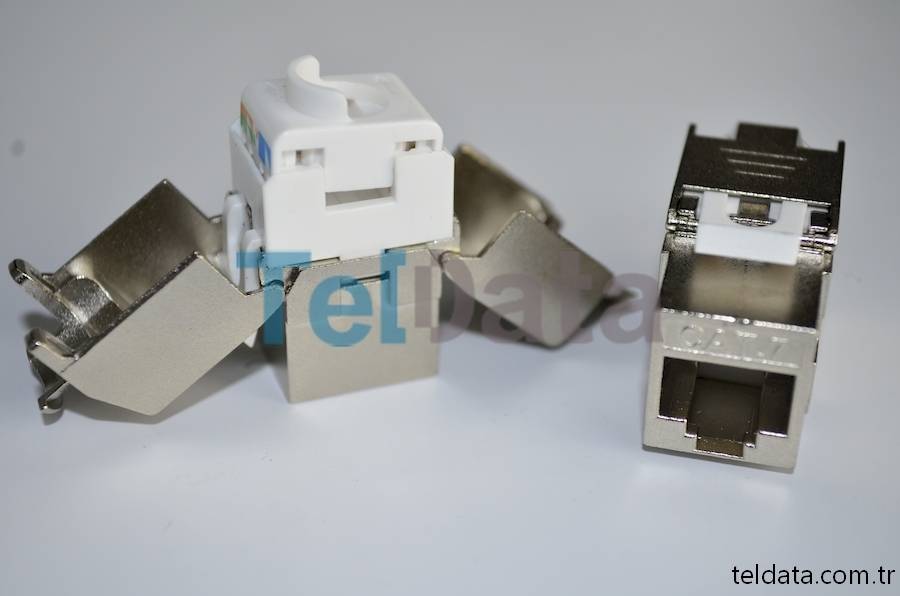 Cat7 Cat6a FTP Keystone Jack 05