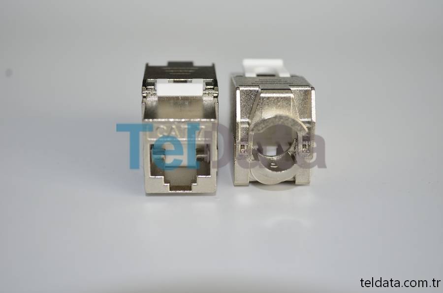Cat7 Cat6a FTP Keystone Jack 12
