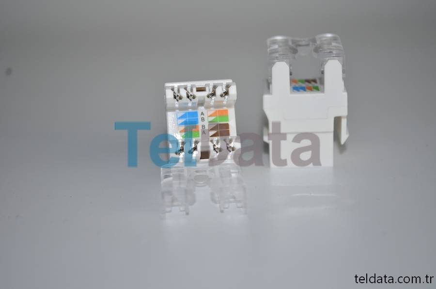 Cat6 UTP Keystone jack 06